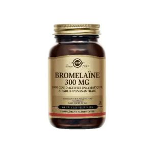 bromelaine 300mg solgar  60 gélules vegetales