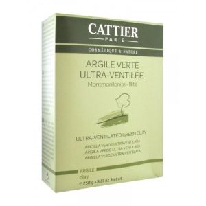 Cattier Argile Vert Ultra ventilée 250g