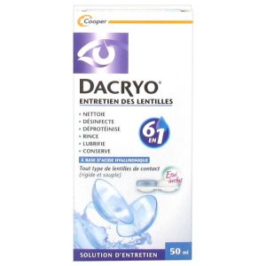 Dacryo Entretien Lentilles 50ml