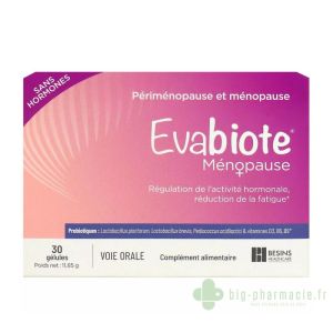 evabiote menopause 30 gélules