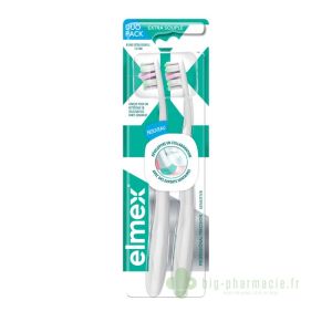 Brosse à dents sensitive Elmex, extra souple duo