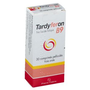 TARDYFERON B9, comprimé pelliculé