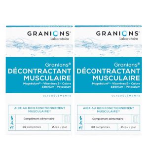 Granions décontractant musculaire comprimé lot de 2 Boites