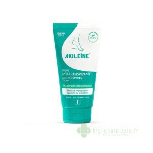 Akileine Crème Anti-Transpirante 75Ml