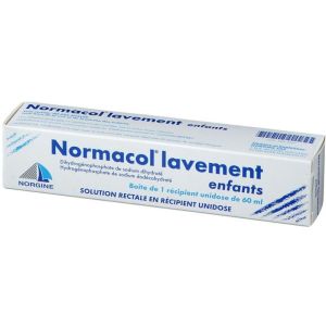 Normacol lavement enfant en solution rectale récipient unidose