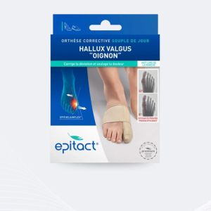 epitact orthese de nuit corrective hallux valgs oignon