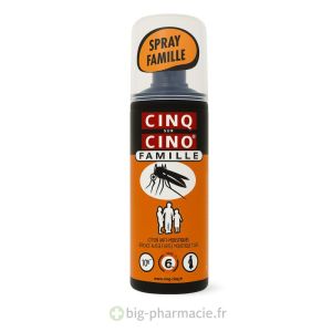Cinq sur Cinq Famille Spray Anti-Moustiques 100ml