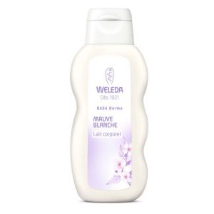 Weleda Bb Derma Lait Corps Mauve Blanche 200ml