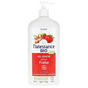 Natessance Gel Douche fraise 500Ml
