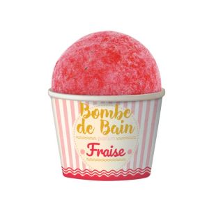 Bombe de bain "FRAISE"