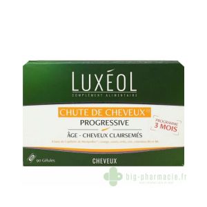 Luxéol chute de cheveux progressive 3 mois