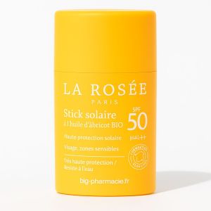 La Rosee Stick Solaire à l'huile d'abricot SPF50 18g