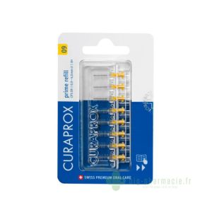 Curaprox prime refill CPS 09, lot de 8 recharges