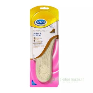 Scholl Semelle Bottes Bottines Taille 1 35,5 - 40,5 Paire