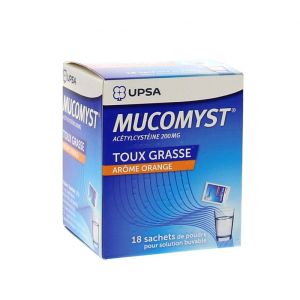 Mucomyst 200mg Sachet 18