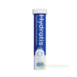 Hydratis Pastille Hydratation Saveur neutre – Électrolytes & Oligoéléments Essentiels
