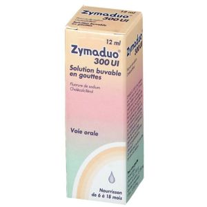 ZYMADUO 300 UI, solution buvable en gouttes