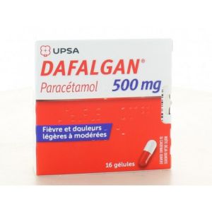 Dafalgan 500mg Gel B/16