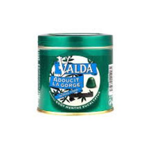 Valda Gom Menthe  eucalyptus Sans sucre 160g