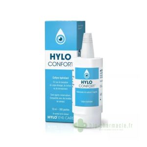 HYLO CONFORT - Collyre Hydratant - Corps Etranger et Brûlure, 10ml