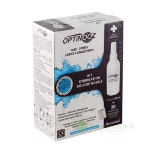 Optinooz kit d'irrigation douche nasale