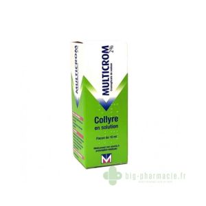 MULTICROM 2 %, collyre en solution