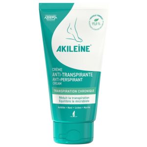Akileine Crème Anti-Transpirante 75Ml