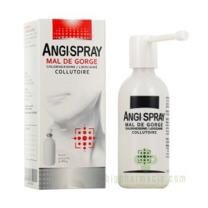 Angispray Mal de Gorge Collutoire 40G