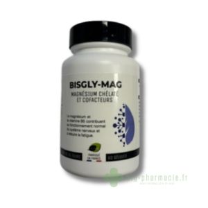 bisgly-mag 60 gélules