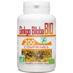 Ginkgo Biloba 300mg 200 Comprimés GPHBIO