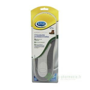 SCHOLL ExpertSupport Semelles de Confort Chaussures Professionnelles Taille 1 (35,5-40,5) 1 Paire
