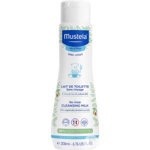 Mustela Bébé Lait Toilette Sans Rinçage 200ml