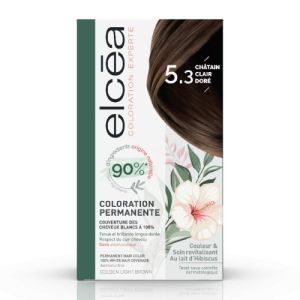 Elcéa coloration N*5.3 Châtain clair doré