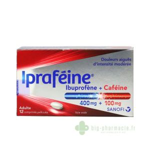 Iprafeine 400mg/100mg Cpr Bt12