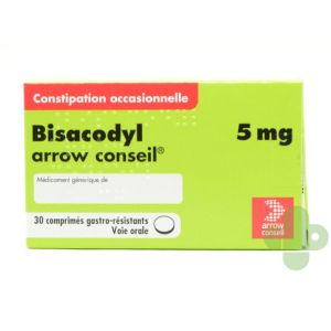 BISACODYL ARROW CONSEIL 5 mg, comprimé gastro-résistant