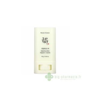 Beauty of joseon, Stick solaire mat: mugwort + camelia SPF50+, 18g