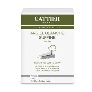 Cattier Argile Blanc Surfine 200g
