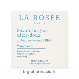 La Rosee Savon Surgras ultra doux au Beurre De Karité bio