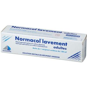 Normacol lavement adulte solution rectale en récipient unidose