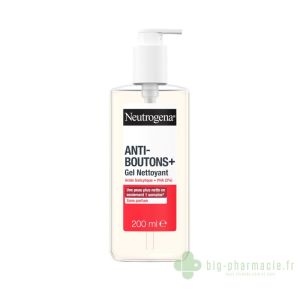 Neutrogena Gel Nettoyant Anti-Boutons+ 200mL