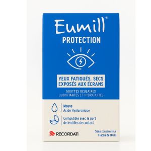 Eumill protection  gouttes ophtalmiques yeux fatigués secs