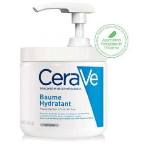 Cerave Baume Hydratant Pot Pompe 454ml