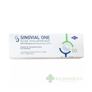 Sinovial One 2% 1 seringue préremplie