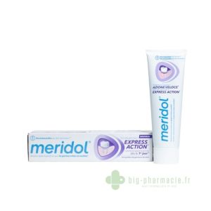 meridol Express Action dentifrice soins gencives 75ml