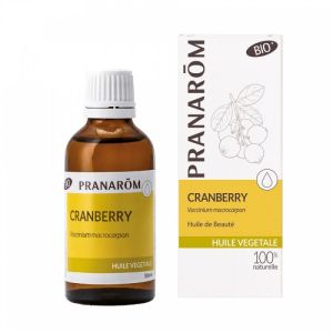 Pranarom Huile Vegetale Bio Cranberry 100% Naturelle