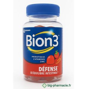 Bion3 Défense fruit rouges 60 gummies