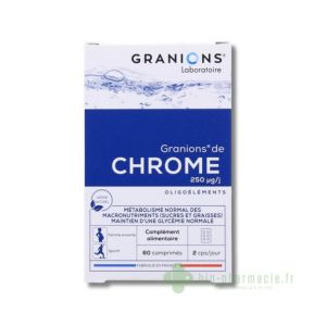 Granions Chrome 250µg 60 comprimés