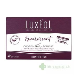 Luxéol complement alimentaire épaississant 90 gélules