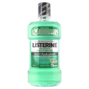 Listerine Protection Dents et Gencives *Gout plus Leger 500ml