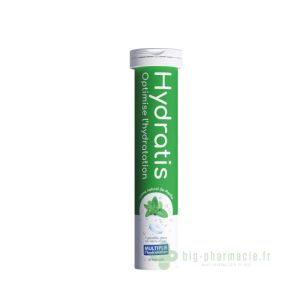 Hydratis Pastille Hydratation Saveur menthe – Électrolytes & Oligoéléments Essentiels